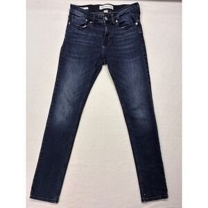 Calvin Klein Modern Slim Jeans Indie Sleaze Minimalist Indigo - 28 Dark Blue